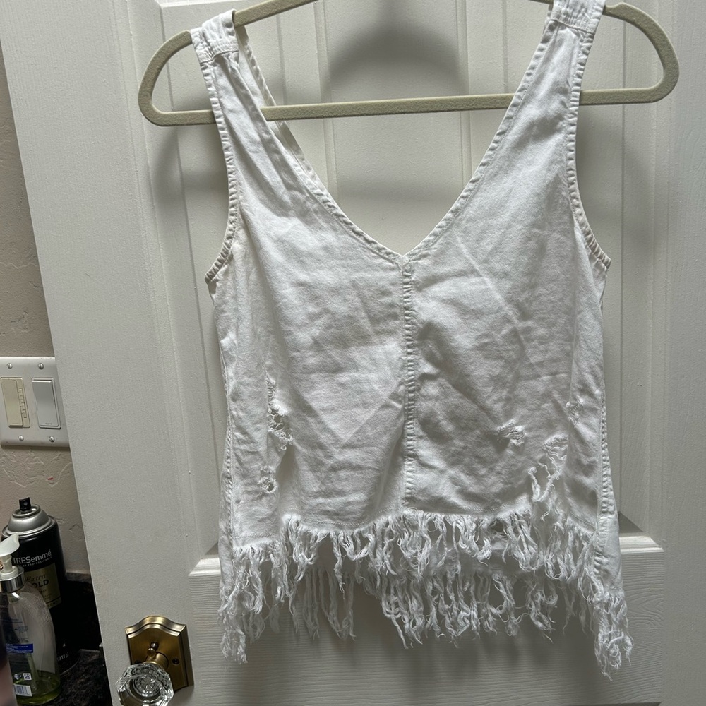 American Eagle Off-White Top